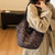 Lässige Leopardenmuster Hobo-Tasche Brehn