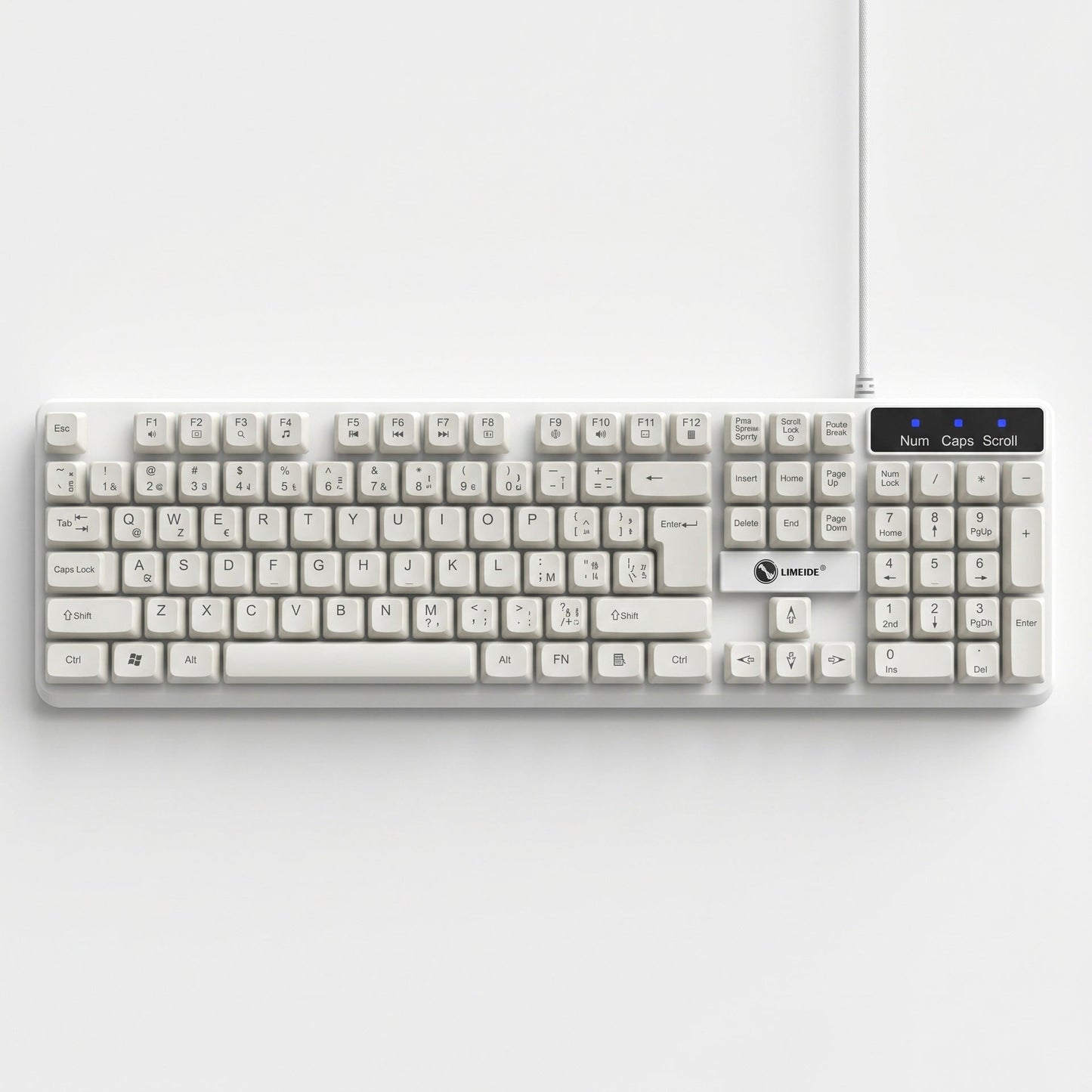 Gaming-Tastatur mit LED-Hintergrundbeleuchtung Brehn