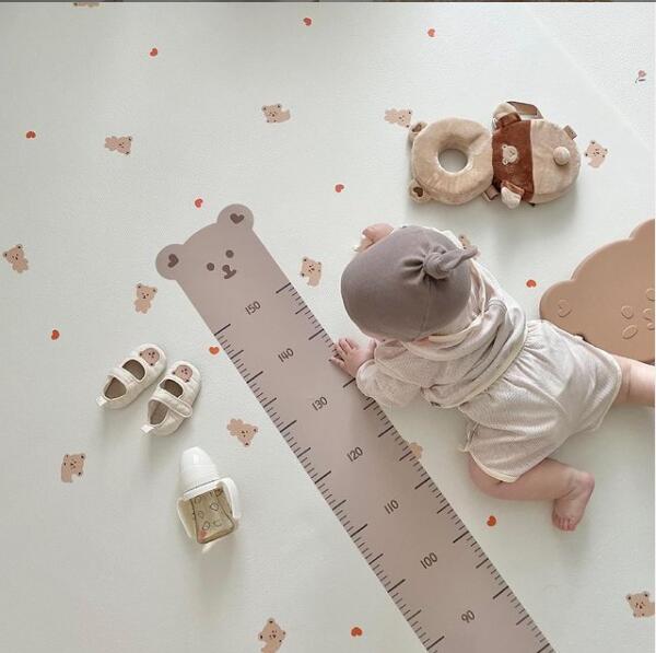 Wandmontierte Wachstumsdiagramm Höhenmessung Aufkleber für Kinder