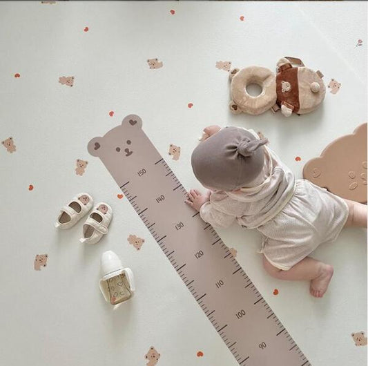 Wandmontierte Wachstumsdiagramm Höhenmessung Aufkleber für Kinder