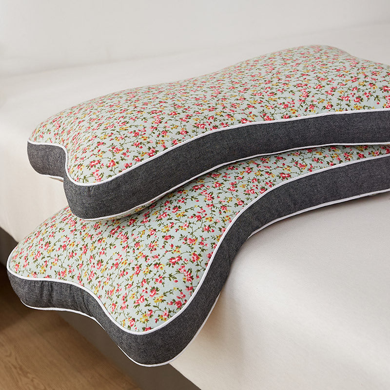 Ergonomisches Relaxkissen mit Einzigartiger Blütenmuster-Optik Brehn