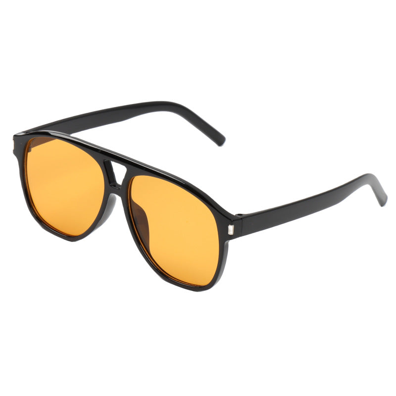 Damen modische Sonnenbrille mit einzigartigem Leopardendetail Brehn