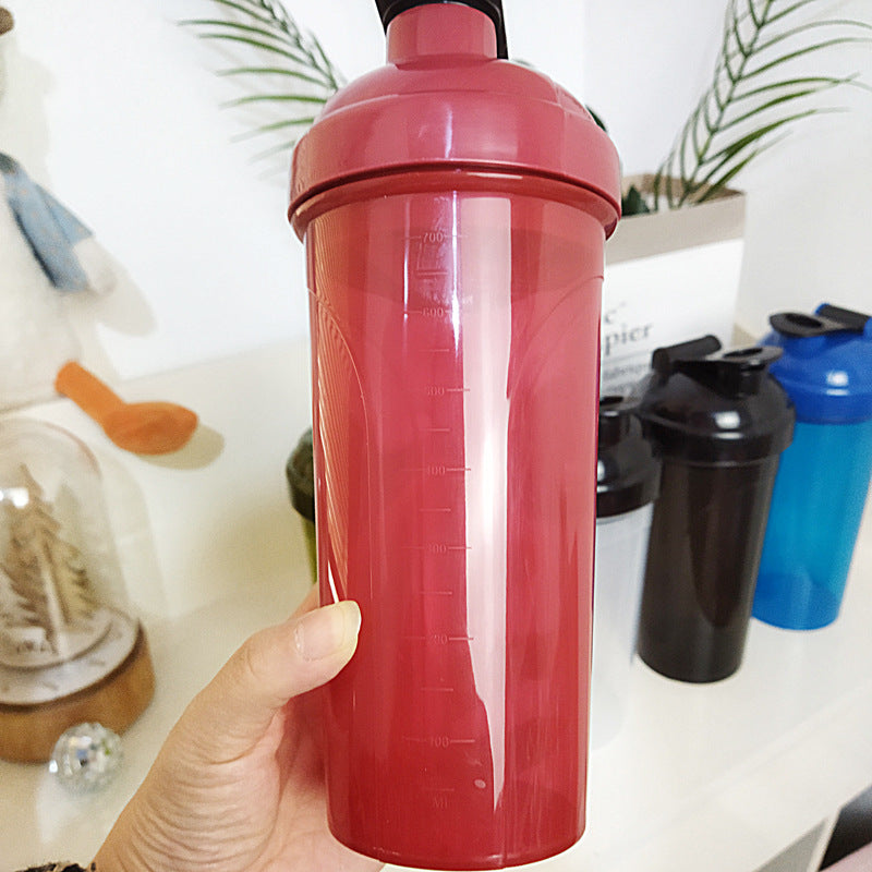 Unisex Shakerflasche im zeitlosen Design mit praktischer Ausgießöffnung Brehn