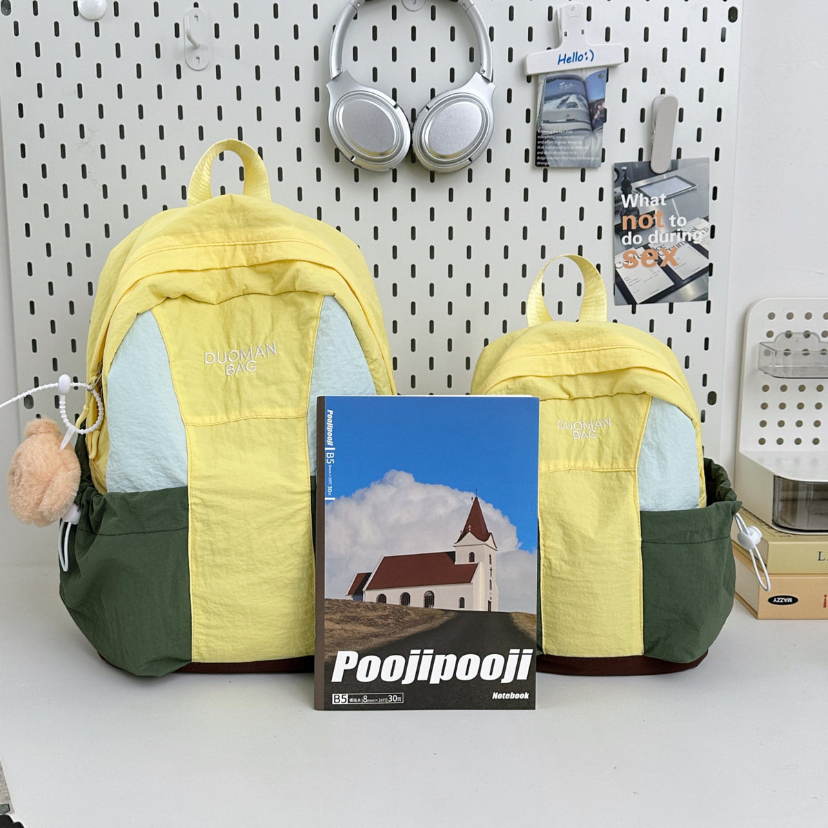 Lässiger Canvas-Rucksack Brehn