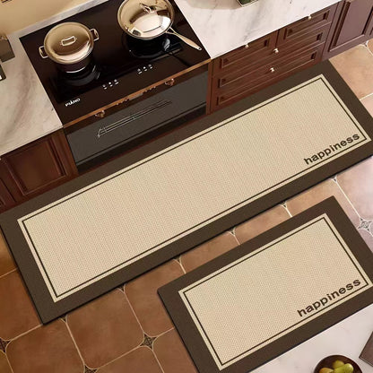 Elegantes Texturiertes Küchenläufer-Set Brehn