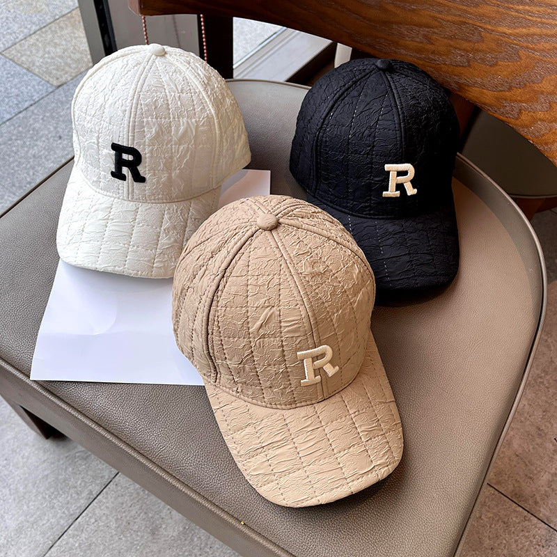 Damen Contemporary Texturiertes Design Baseball Cap Brehn