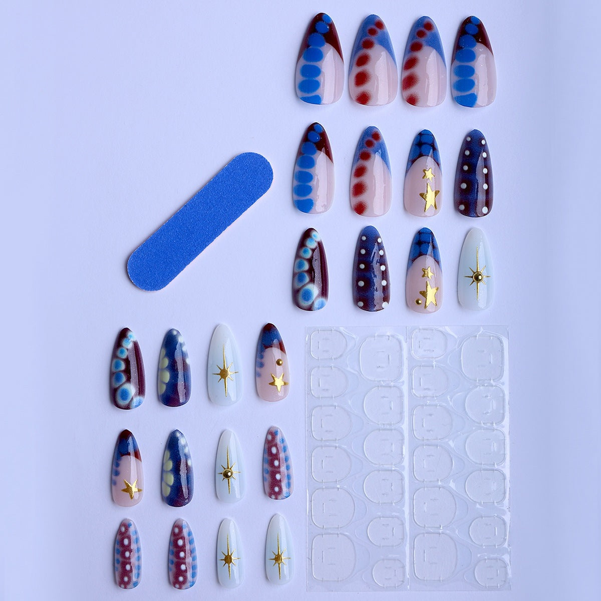 Kreatives Kunstnagelset Brehn