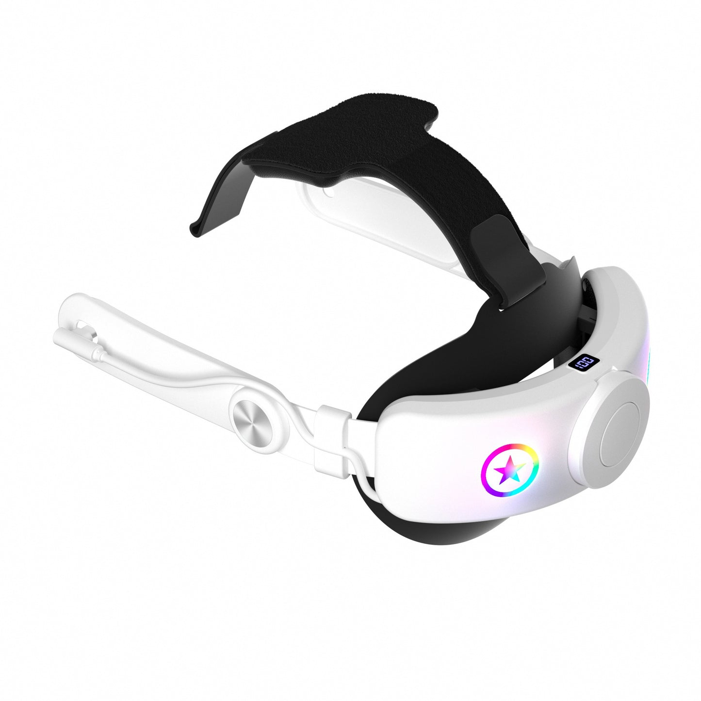 VR-Headset mit Anpassbarem Tragekomfort und Rgb-Led-Beleuchtung Brehn