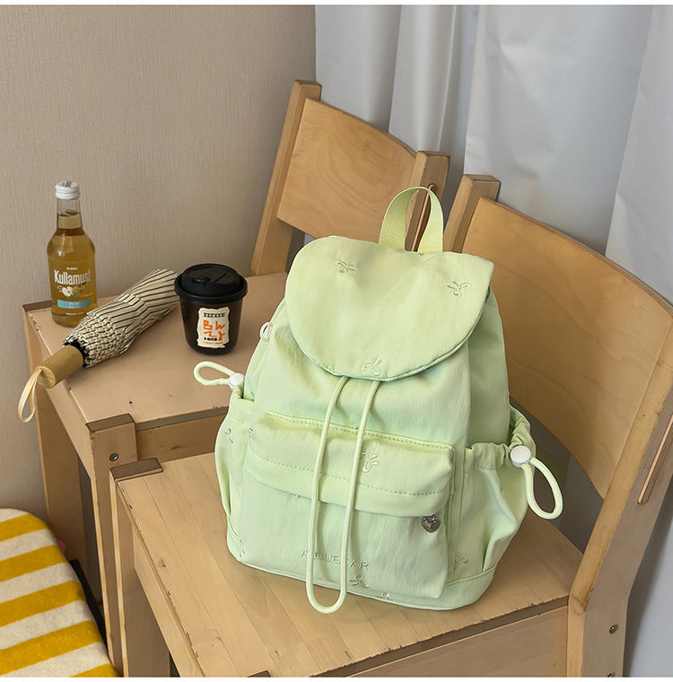 Süßer Mini-Zugverschluss-Schulrucksack