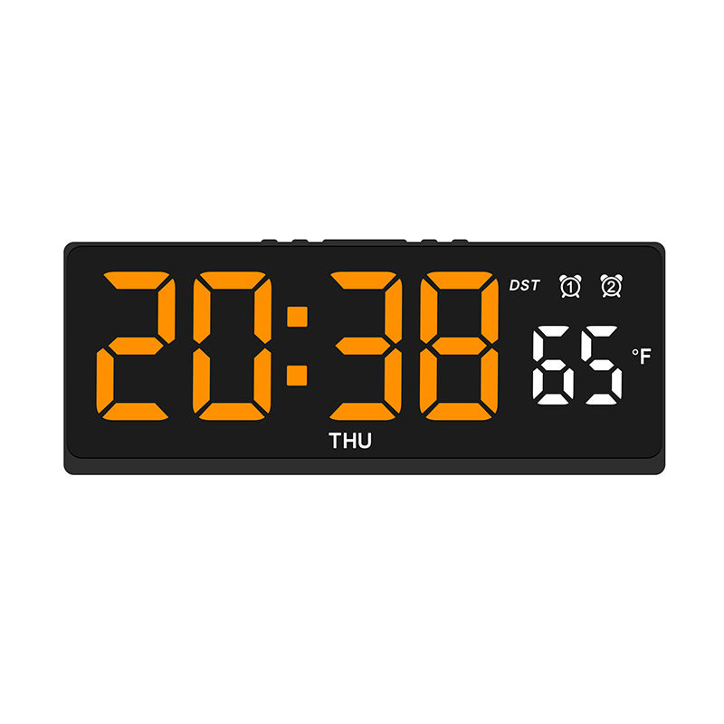 Digitaler Wecker mit Großem Led-Display und Wetteranzeige Brehn