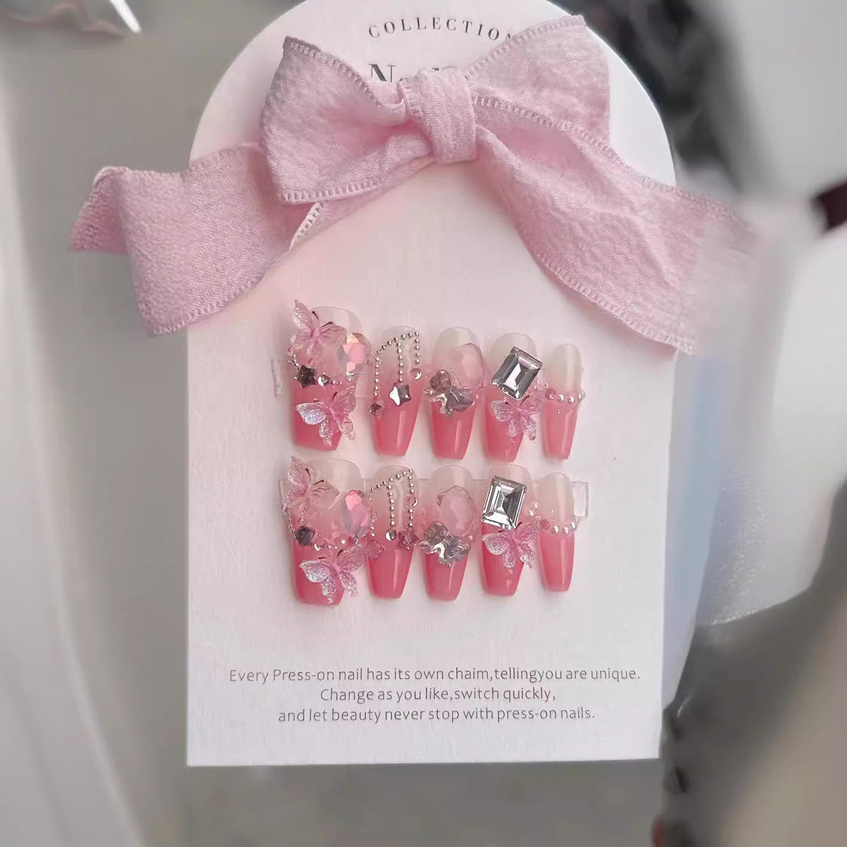Dekoratives Press-On Nagelkunstset 1790731540