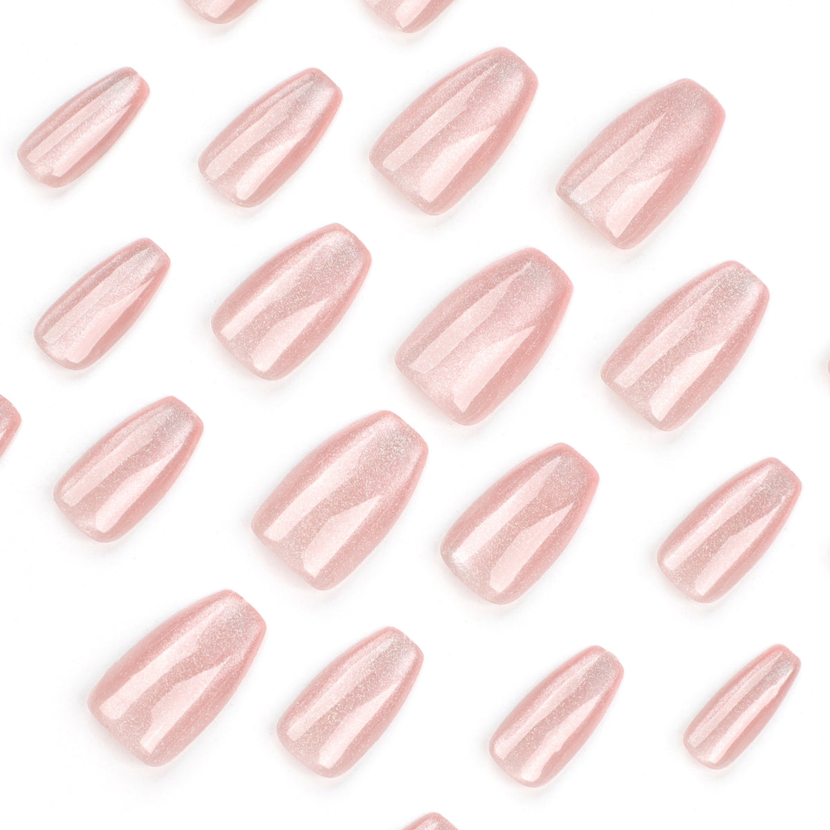 Glamouröse Kunstnägel mit Glitzer und Ombre-Design Brehn