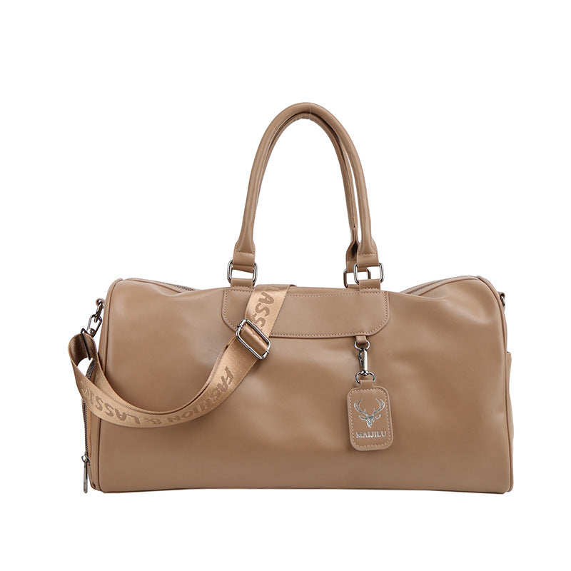 Premium Leder Reise-Duffle Brehn