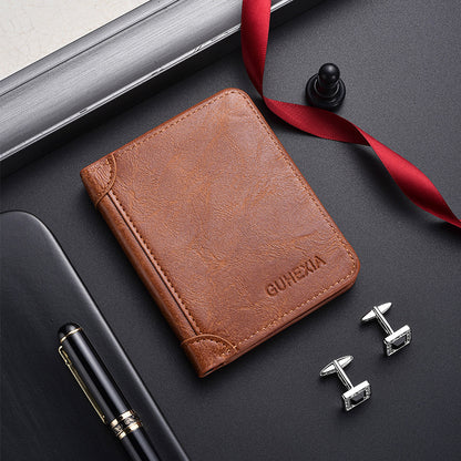 Minimalistischer Lederkartenhalter