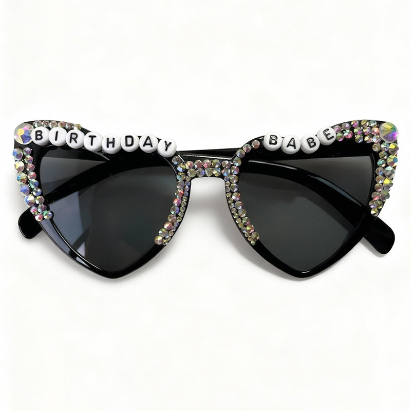 Herzförmige Statement-Sonnenbrille Brehn