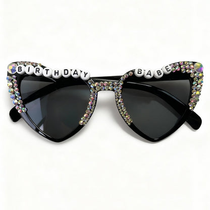 Herzförmige Statement-Sonnenbrille Brehn
