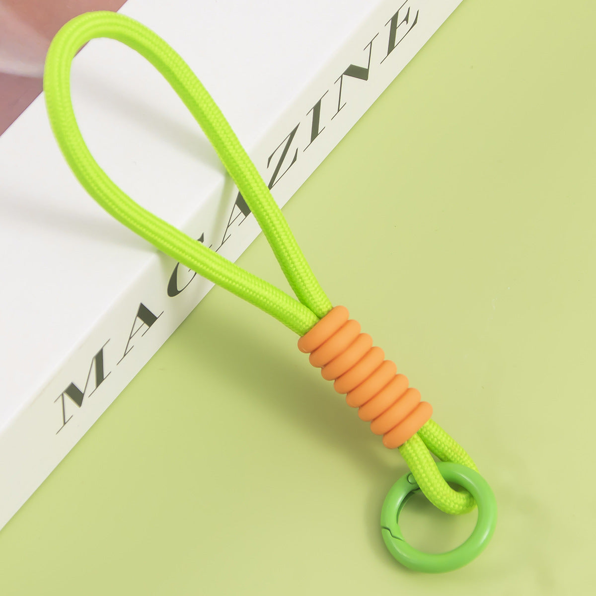 Vielseitiger elastischer Schlüsselringhalter Brehn