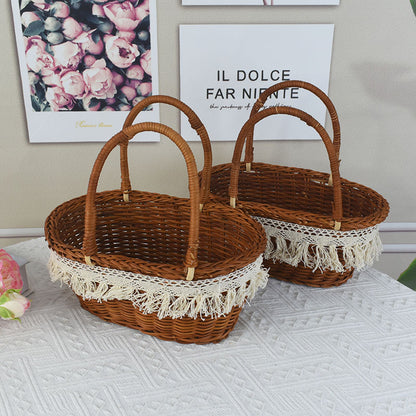 Stylischer Korb Picknickkorb Brehn