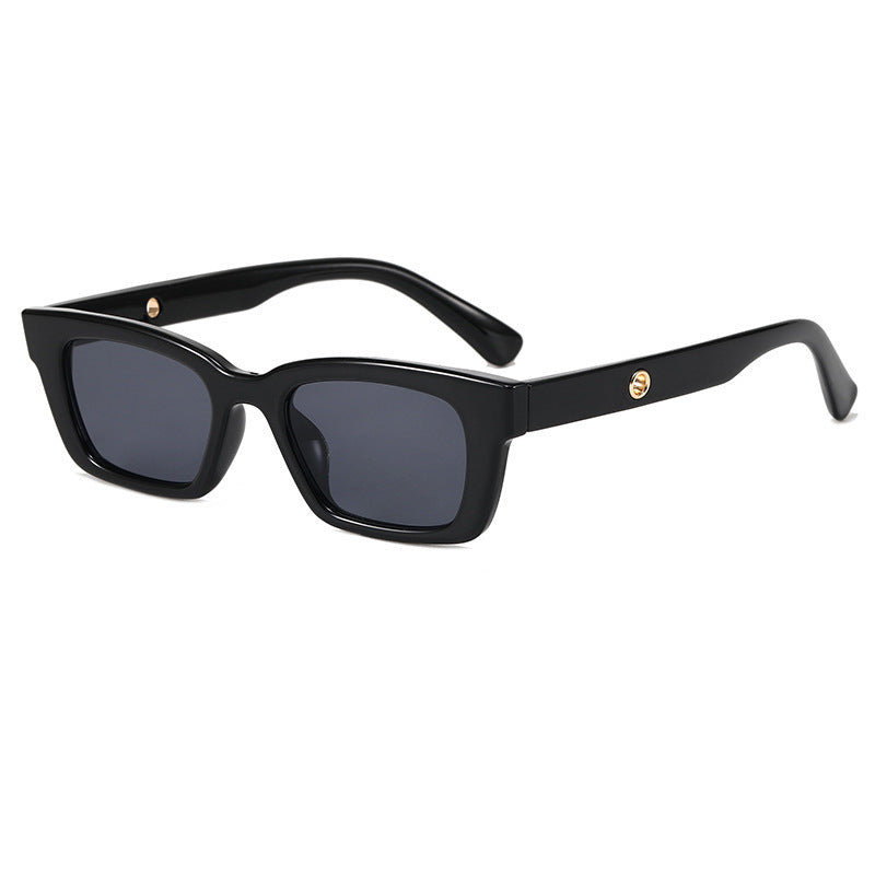 Damen modische und robuste Rechteck-Sonnenbrille Brehn