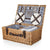 Damen Picknickkorb mit integriertem Geschirrset und platzsparendem Design Brehn