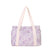 Stylische Blumendruck-Wochenend-Tasche