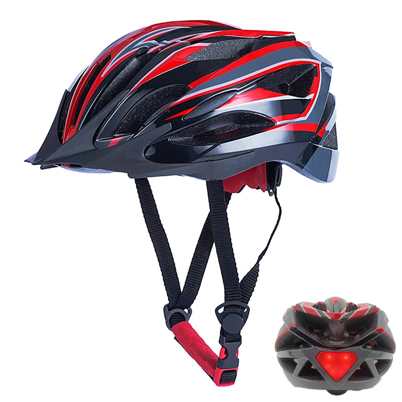 Fahrradhelm mit Led-Rücklicht und Optimaler Belüftung Brehn