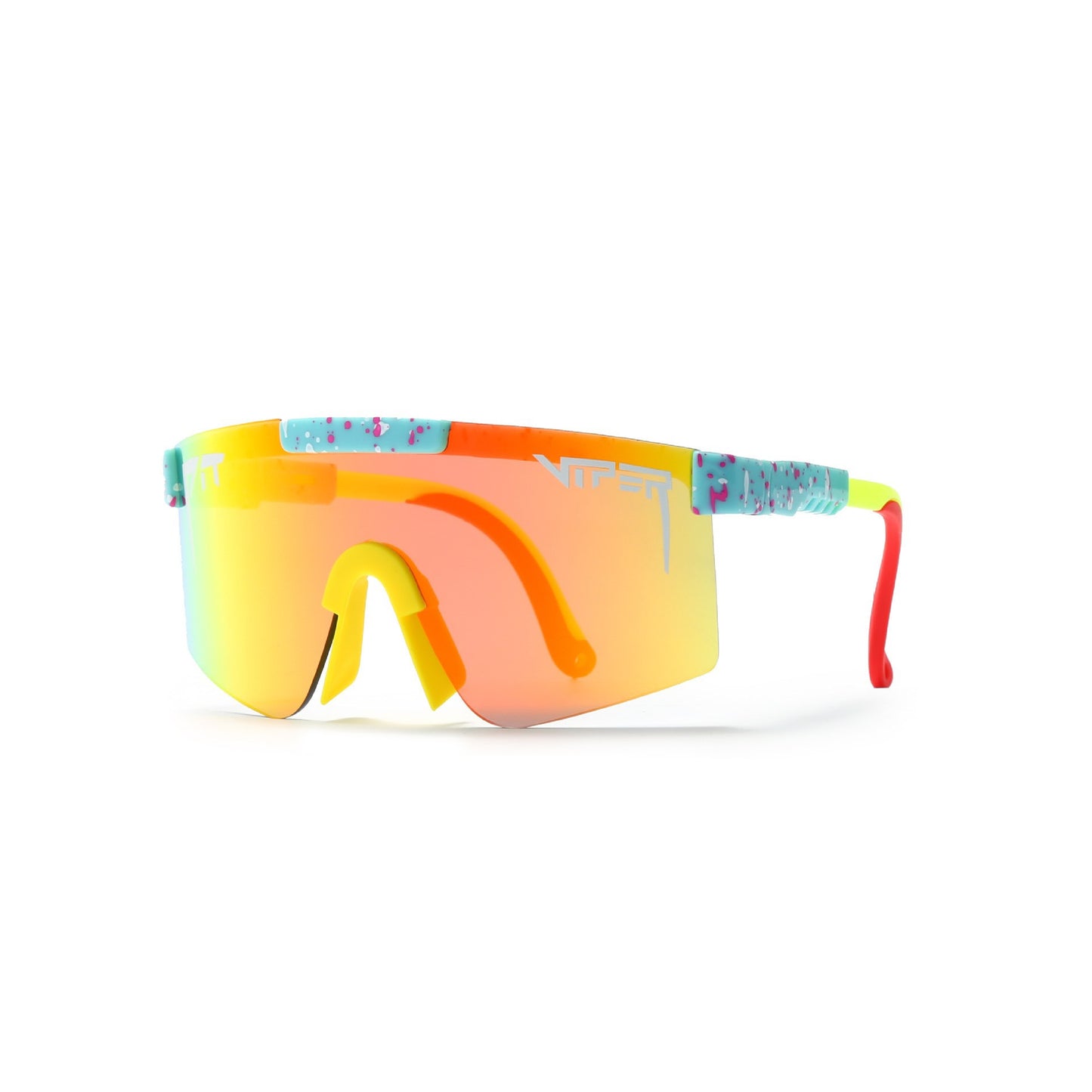 Damen Sportliche Rennbrille mit hochgradigem UV-Schutz und komfortablem, belüftetem Rahmen Brehn