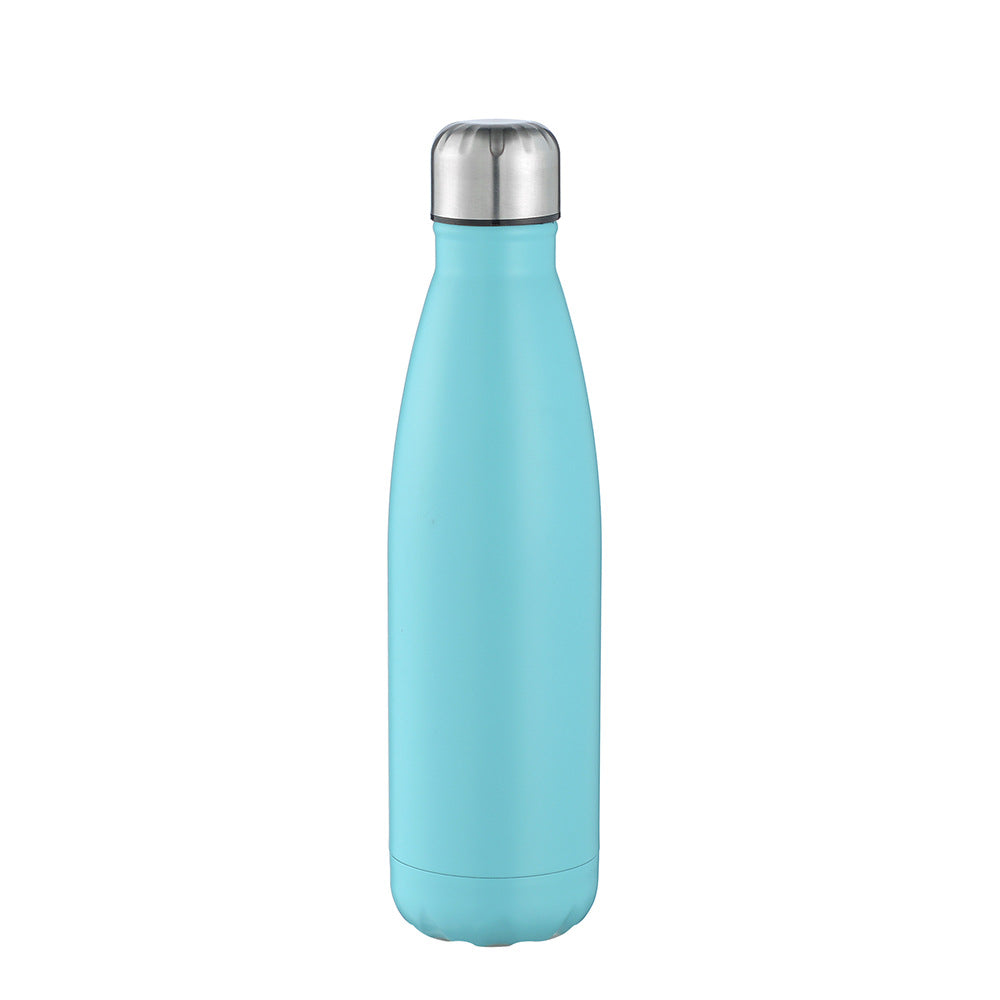 Unisex nan doppelwandige Isolierflasche aus Edelstahl mit Vakuumisolierung und auslaufsicherem Schraubverschluss Brehn
