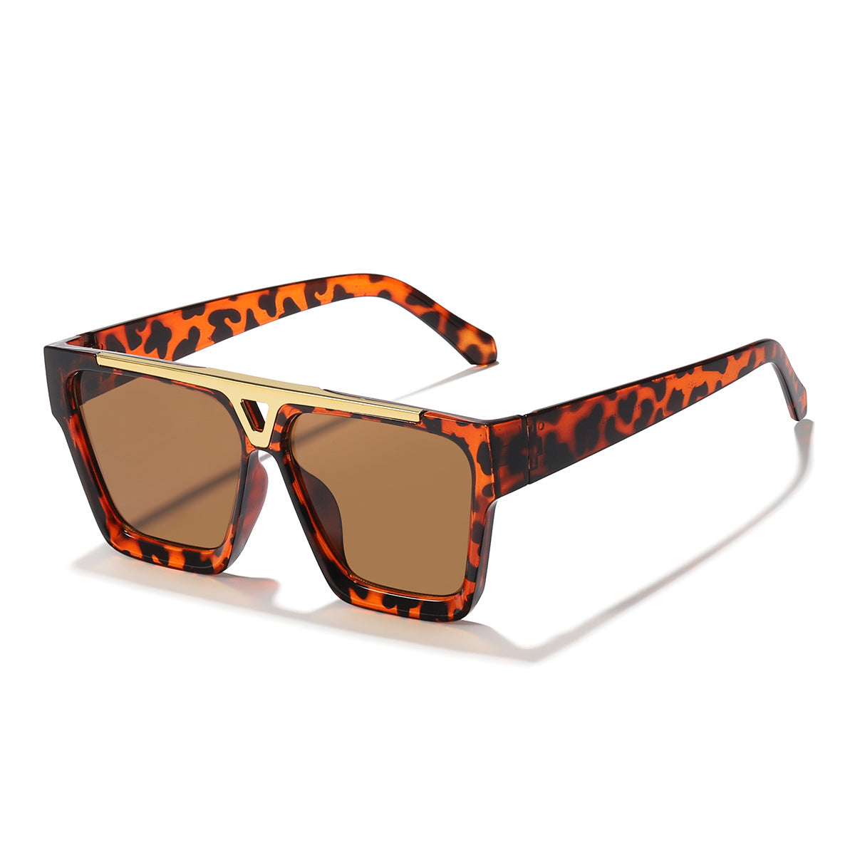 Damen trendige Sonnenbrille mit minimalistischem Rahmen Brehn