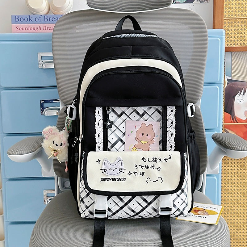 Stylische Grafische Rucksack Brehn