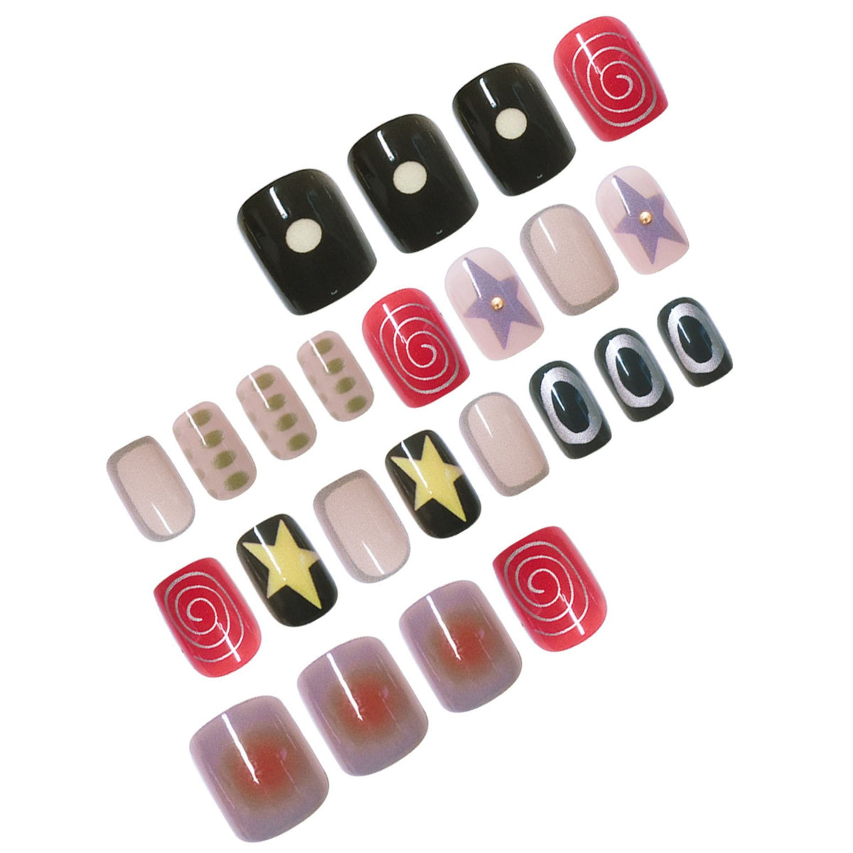 Künstlerische Vielfalt Nagelkunst Set Brehn