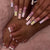 Exquisite Floral Nail Art Extensions Brehn