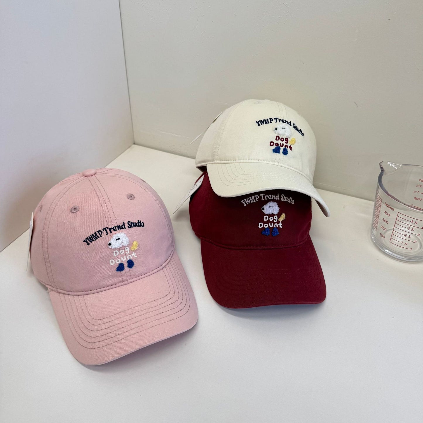 Unisex Bestickte Hundethemen Baseballcap Brehn