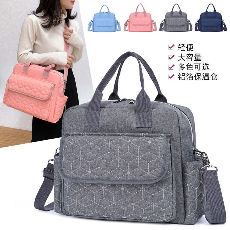 Multifunktionale gesteppte Laptoptasche Brehn