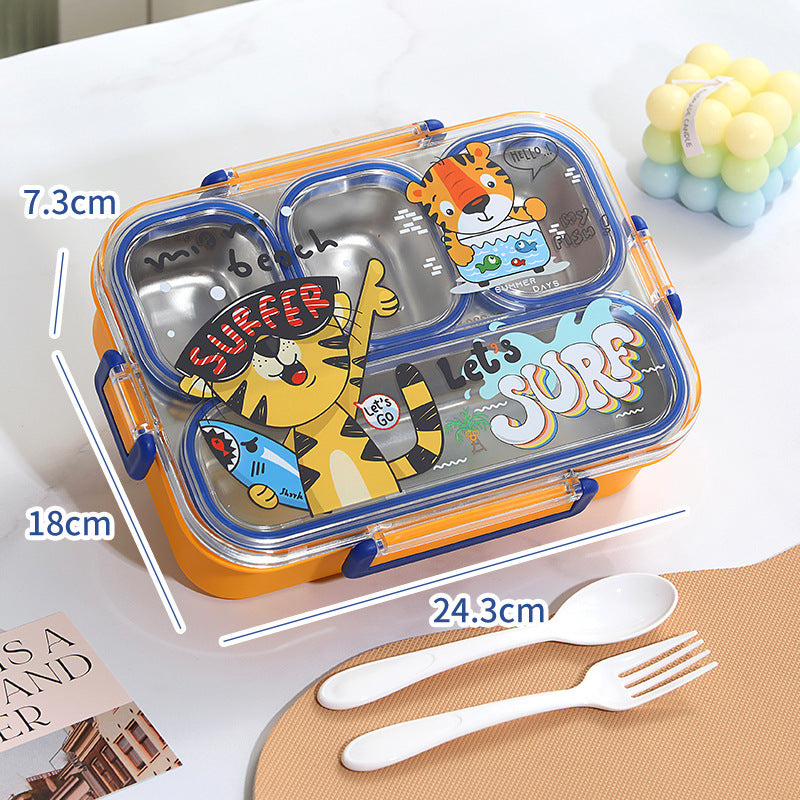 Spaß-Themen Multi-Sektion Lunchbehälter
