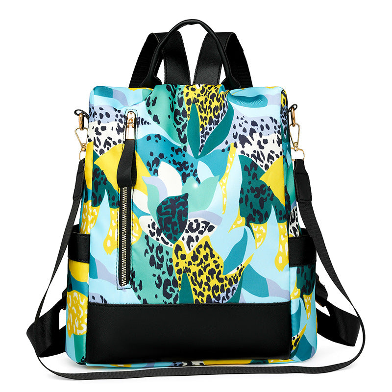 Blumenmuster Mehrfachfach Rucksack Brehn