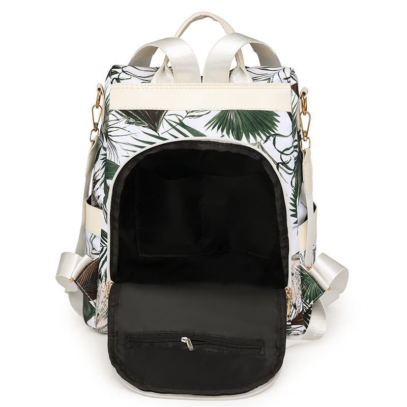 Blumenmuster Mehrfachfach Rucksack Brehn
