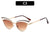Elegante Katzenaugen-Sonnenbrille