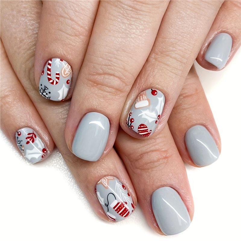 Festliche Nagelkunst-Wraps Brehn