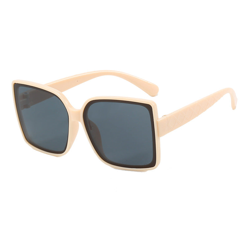 Damen modische quadratische Sonnenbrille mit elegantem Gestell Brehn