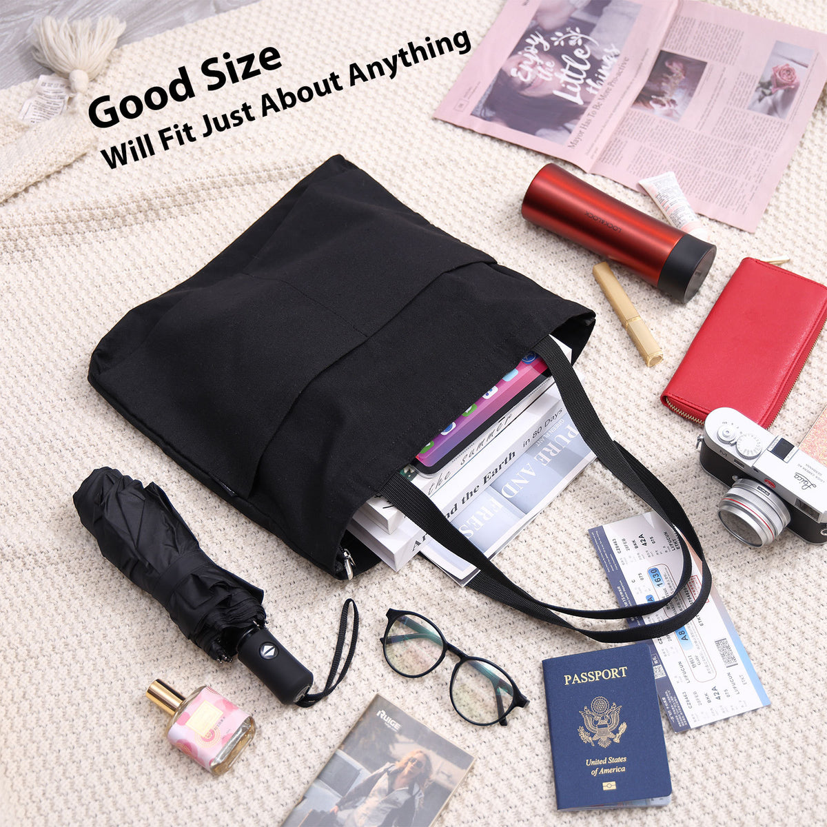 Vielseitige Canvas-Tasche