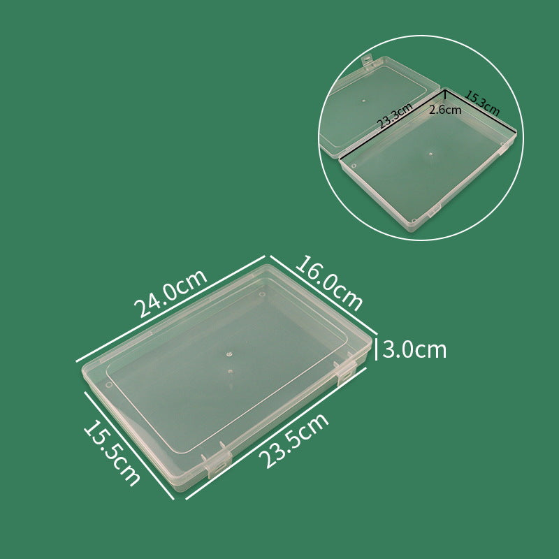 Mehrzweck-Transparente Bastelaufbewahrungsbox Brehn