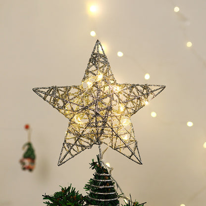 Weihnachtsbaumspitze mit LED-Beleuchtung Brehn
