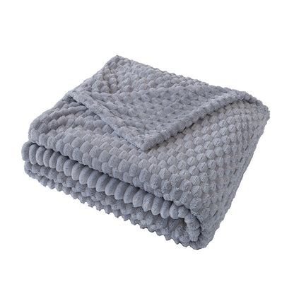 Damen Flauschige Kuscheldecke mit texturiertem Design Brehn