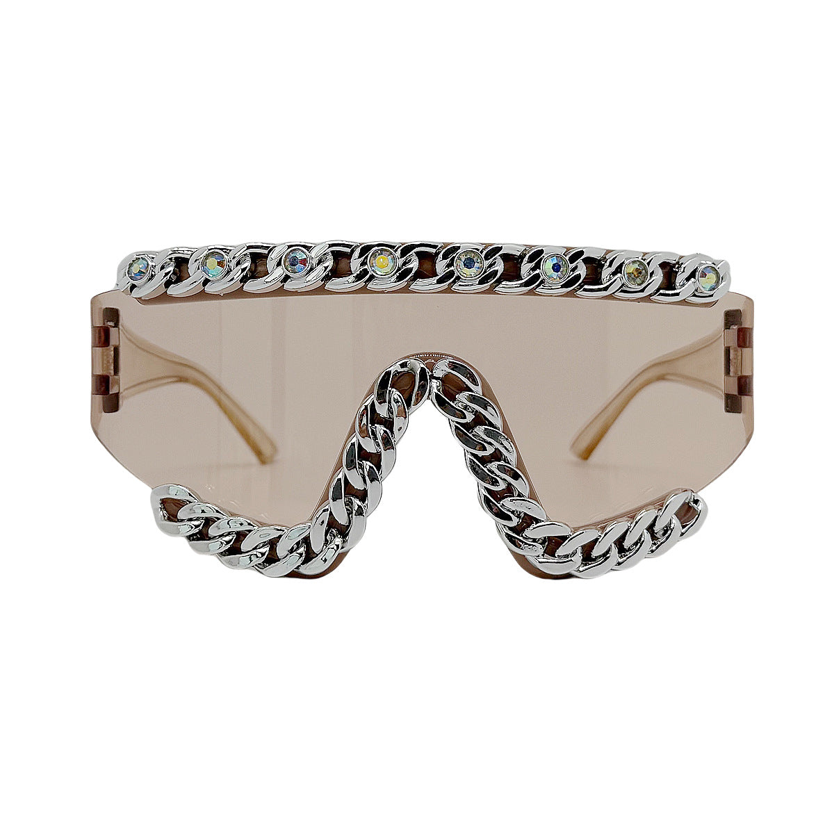Damen Fashion-Schutzbrille mit glamourösen Kristallverzierungen Brehn