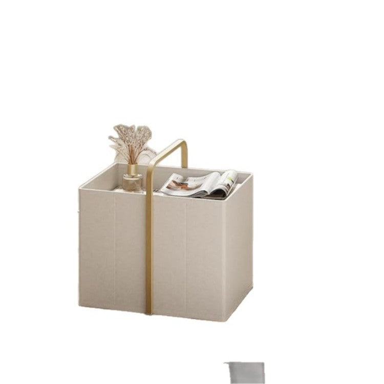 Moderner Wäschekorb mit Holzgriff Brehn