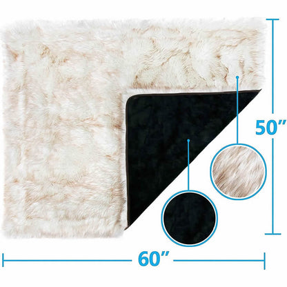 Damen luxuriöse Haustierfreundliche Kuscheldecke Brehn