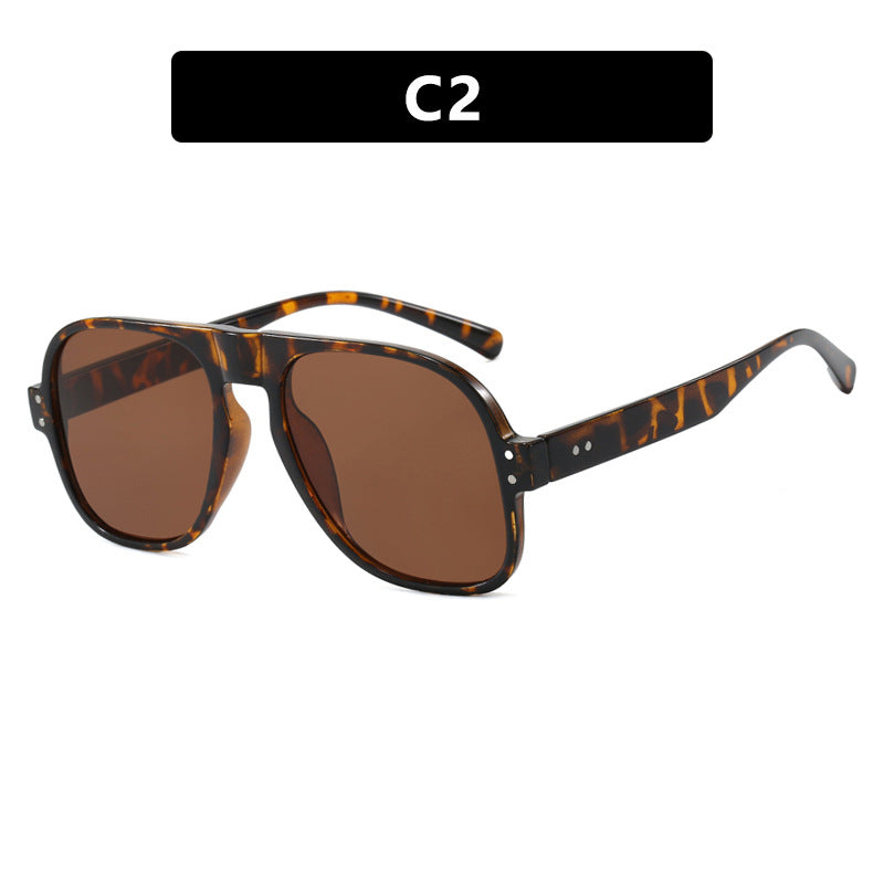 Damen modische quadratische Sonnenbrille mit robustem, UV-Schutz Brehn
