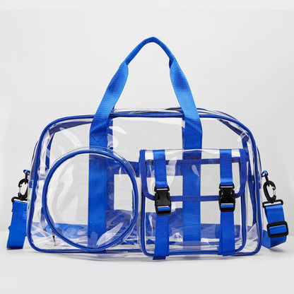 Transparente Fitness Duffle Tasche