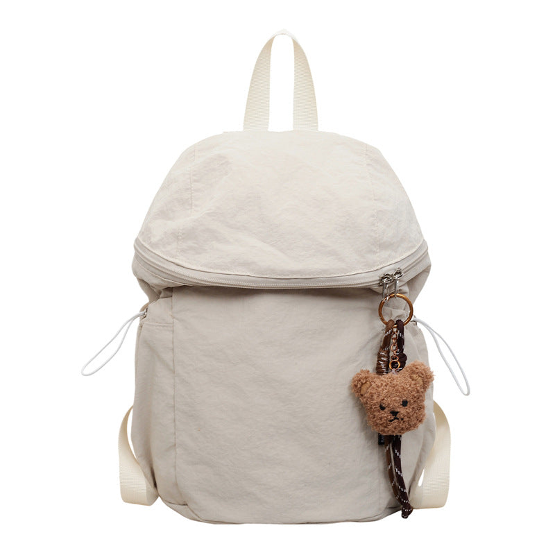 Lässiger Weicher Stoff Rucksack Brehn